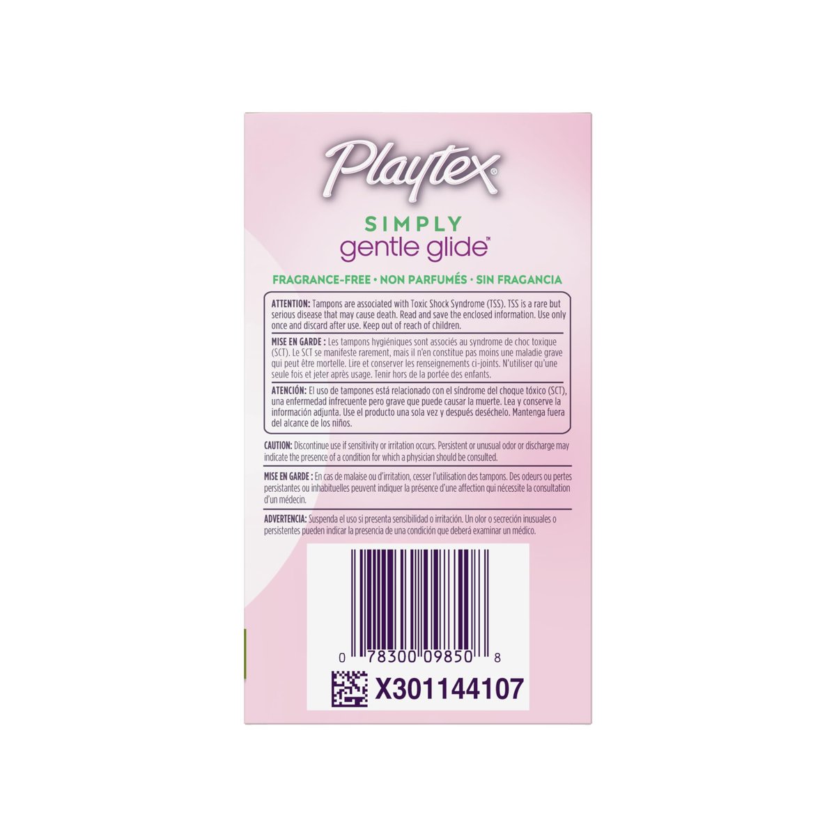 Playtex Simply Gentle Glide Unscented Tampons, Super Absorbency, 36 Count (Pack of 1) - görsel 7