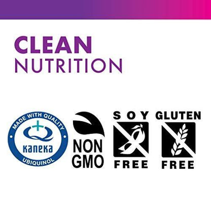 Bluebonnet Nutrition Cellular Active CoQ10 Ubiquinol 50 mg Vegetarian Softgels, Heart Health & Cellular Health, Ubiquinol from Kaneka, Non GMO, Gluten Free, Soy Free, Milk Free, 60 Vegetarian Softgels
