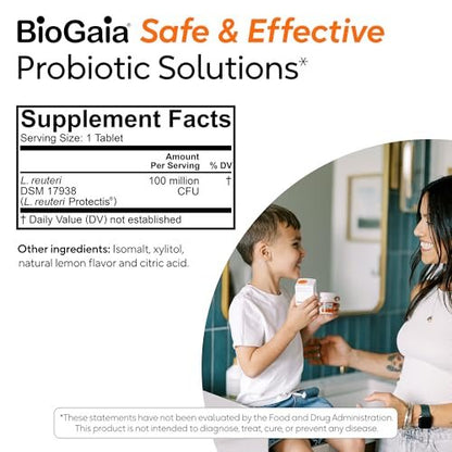 BioGaia Protectis Kids Probiotic for Ages 3+ – Count: 30 tablets (30-day supply) – Image 8