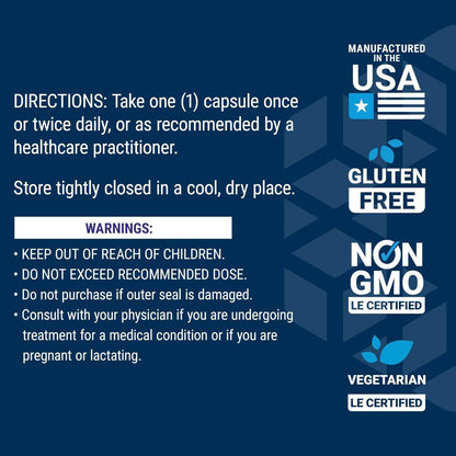 Life Extension Optimized Quercetin 250 mg Supports Immune Health, Heart Health, Non-GMO, Gluten Free - 60 Vegetarian Capsules