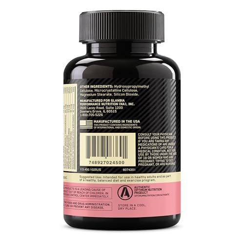Optimum Nutrition Opti-Women Daily Multivitamin for Women, Immune Support Supplement with Iron, 30 Day Supply, 60 Count - görsel 13