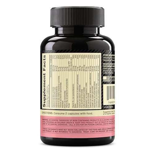 Optimum Nutrition Opti-Women Daily Multivitamin for Women, Immune Support Supplement with Iron, 30 Day Supply, 60 Count - görsel 11