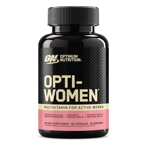 Optimum Nutrition Opti-Women Daily Multivitamin for Women, Immune Support Supplement with Iron, 30 Day Supply, 60 Count - görsel 15