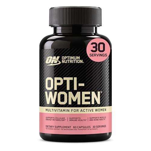 Optimum Nutrition Opti-Women Daily Multivitamin for Women, Immune Support Supplement with Iron, 30 Day Supply, 60 Count - görsel 1