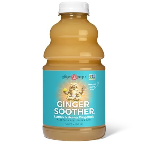 Ginger Soother Lemon & Honey Gingerade – Digestive Support, Sweetened only with Honey, Real Ingredients, Enjoy Hot or Cold - 32 Fl Oz Bottle (Pack of 1) - görsel 2