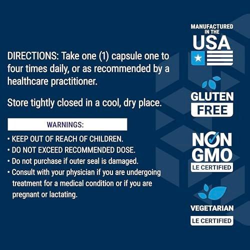 Life Extension Blueberry Extract Capsules, supports cognitive & memory health, helps maintain already-healthy cholesterol levels, fights oxidative stress, gluten-free, non-GMO, vegetarian, 60 capsules - görsel 8