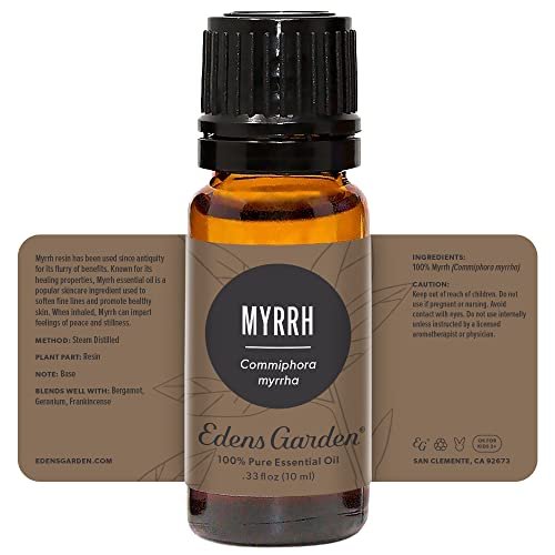 Edens Garden Myrrh Essential Oil - 100% Pure Premium Grade, Undiluted, Natural, Therapeutic, Aromatherapy, Best for Diffuser, Skin, Face, Hair 10 ml (.33 fl oz) - görsel 3