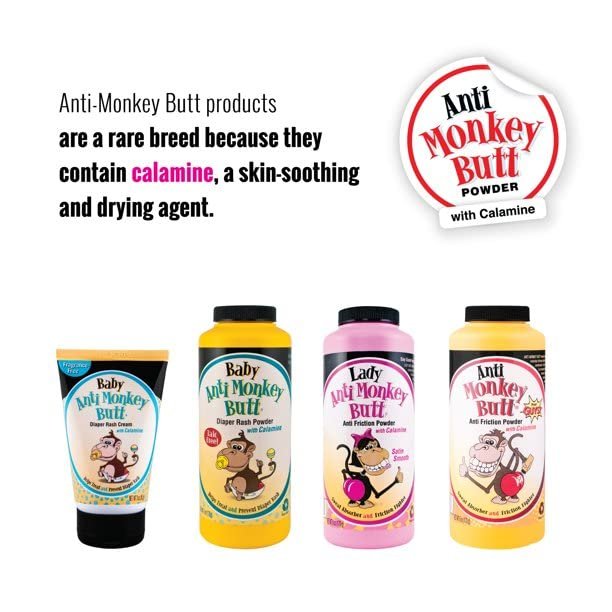 Lady Anti-Monkey Butt Powder with Cornstarch - Net Wt. 6 oz. - görsel 10