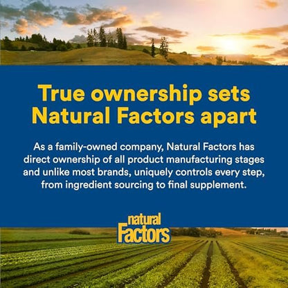 Natural Factors Vitamin D3 2000 IU (50 mcg) - Supports Strong Bones, Muscles and Immune Function, 120 Softgels