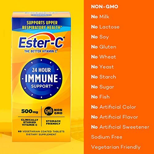 Ester-C Vitamin C, 500mg Tablets, 60-Count Bottles (Pack of 1) - görsel 3