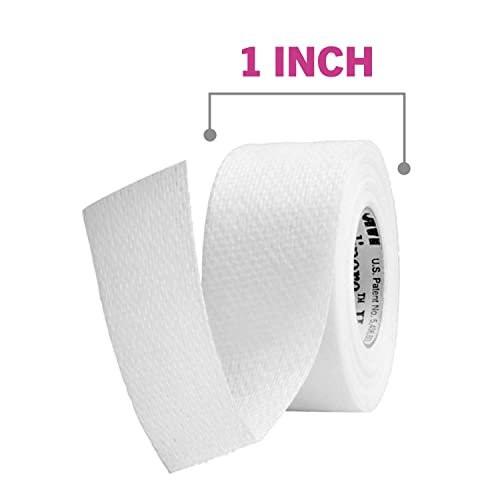 Nexcare Soft & Stretch First Aid Tape, 1 in x 6 yds, White – Flexible, Gentle Adhesive Tape for Sensitive Skin - görsel 1