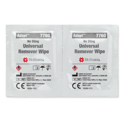 Hollister Adapt Adhesive and Barrier Remover Wipes, 50 Count Box (7760)