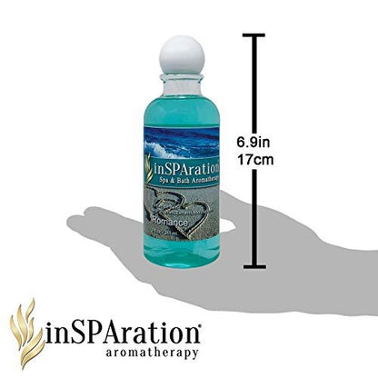 InSPAration 106X Spa and Bath Aromatherapy Liquid, 9 oz, Romance