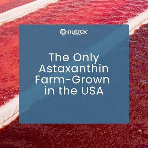 Nutrex Hawaii BioAstin Supreme - 6 mg, 60 Vegan Softgels - Powerful Combo of Hawaiian Astaxanthin & Olive Oil - Antioxidants for Skin Health & Sun Support - Astaxanthin Grown in Kona, Hawaii - görsel 5