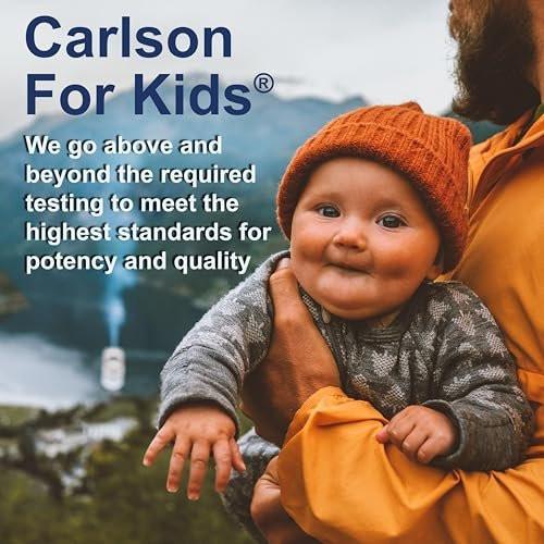 Carlson Baby's Super Daily D3 - Vitamin D Drops for Infants & Toddlers, 400 IU per Drop, 1-Year Supply, Unflavored, 365 Drops - görsel 12