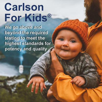 Carlson Baby's Super Daily D3 - Vitamin D Drops for Infants & Toddlers, 400 IU per Drop, 1-Year Supply, Unflavored, 365 Drops