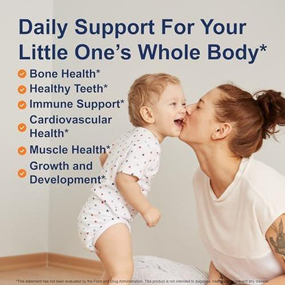 Carlson Baby's Super Daily D3 - Vitamin D Drops for Infants & Toddlers, 400 IU per Drop, 1-Year Supply, Unflavored, 365 Drops