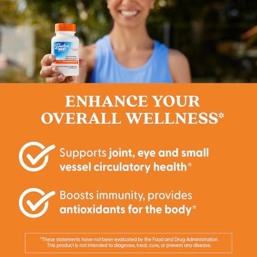 Doctor's Best Curcumin Phytosome Supplement for Men & Women - Curcumin Complex Capsules 1000 mg Per Serving, Joint Health Support, Bioavailable Formula, Gluten Free, Soy Free, Vegan - 60 Veg Caps - görsel 3