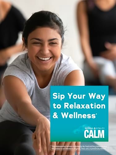 Natural Vitality Calm, Magnesium & Calcium – Supports Healthy Stress Response: Magnesium helps regulate the body's – Image 1