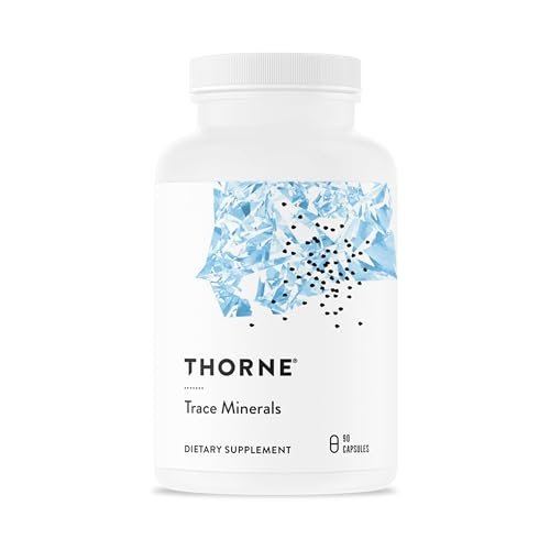 THORNE Trace Minerals - Optimally Absorbed Chelated Mineral Supplement with Zinc, Boron, Selenium, Chromium & Manganese - Third-Party Certified - Gluten, Dairy & Soy-Free - 90 Capsules - görsel 10