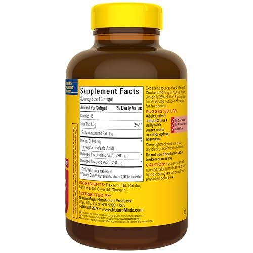 Nature Made Triple Omega 3 6 9 Supplements, – Trusted Brand: Nature Made is a reputable name in dietary – Image 5