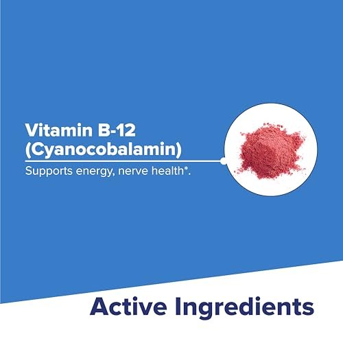 Superior Source No Shot Vitamin B-12 Cyanocobalamin 1000 mcg - Vitamin B-12 to Support Energy Production, Brain Health & Overall Wellness - Sublingual Tablets - 100 Dissolvable Tablets - görsel 16