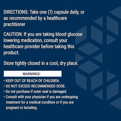 Life Extension Optimized Chromium with Crominex 3+ 500 mcg, Metabolism Health, Healthy Balance, Vegetarian, Gluten Free, Non-GMO, 500 mcg, 60 Vegetarian Capsules