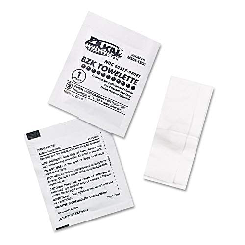 First Aid Only FAE-4002 Sting Free Antiseptic Cleansing Wipes, 10 Count - görsel 4