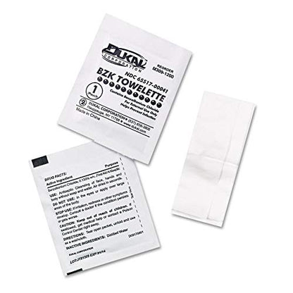 First Aid Only FAE-4002 Sting Free Antiseptic Cleansing Wipes, 10 Count