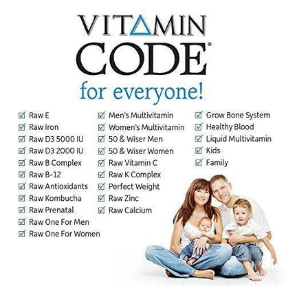 Garden of Life Vitamin Code Raw One for Men, Once Daily Multivitamin, 30 Capsules, One a Day Mens Vitamins Plus Fruit, Veggies & Probiotics for Mens Health, Vegetarian Multivitamins