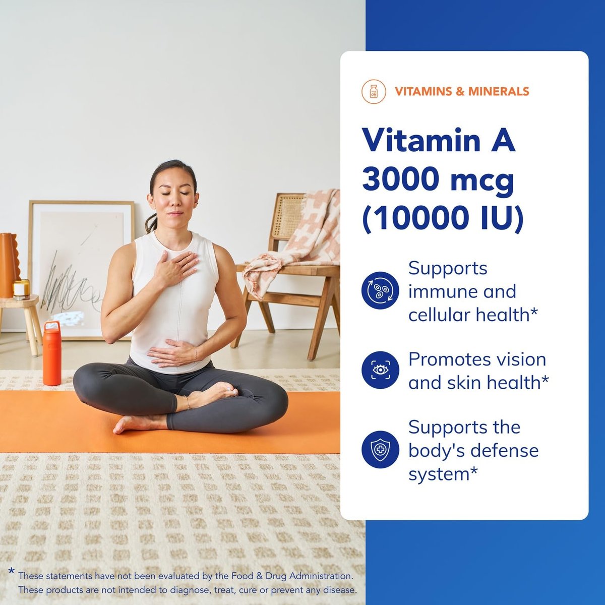 Pure Encapsulations Vitamin A - 3,000 mcg - from Cod Liver Oil - Immune & Vision Support* - Vitamin A Palmitate Supplement - Non-GMO - 120 Softgel Capsules - görsel 5