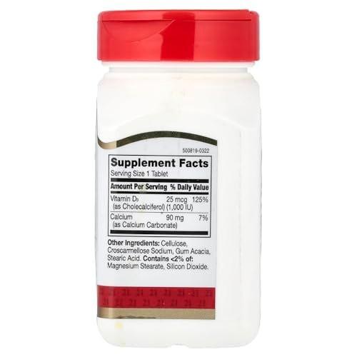 21st Century D 1000 IU Tablets, 300 Count - görsel 4