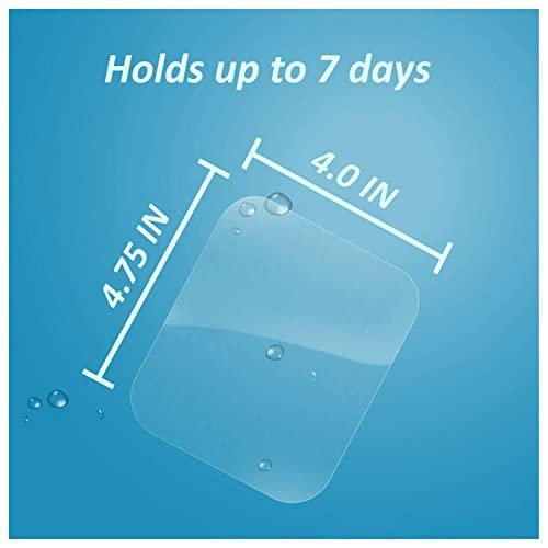 Nexcare Tegaderm Waterproof Transparent Dressing, Dirtproof, Germproof, Provides Protection To Minor Burns, Scrapes, Cuts, Blisters And Abrasions, 4 x 4.75 in, 4 Count - görsel 10