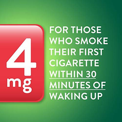 GoodSense Nicotine Polacrilex Lozenge 4 mg, Mint Flavor - Stop Smoking Aid, Reduces Nicotine Cravings & Withdrawal Symptoms, 72 Count
