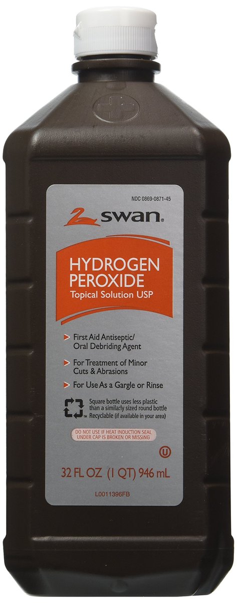 Swan Hydrogen Peroxide Topical 32 Ounces Pack of 2 - görsel 1
