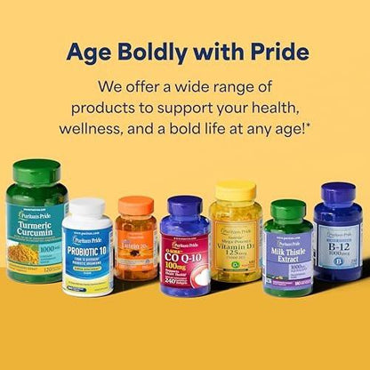 Puritan's Pride Timed Release Vitamin B-12 1000mcg, Vegetarian Dietary Supplement for Energy Metabolism, Heart, Circulatory, and Nervous System Health Support, 8 Month Supply, 250 Caplets