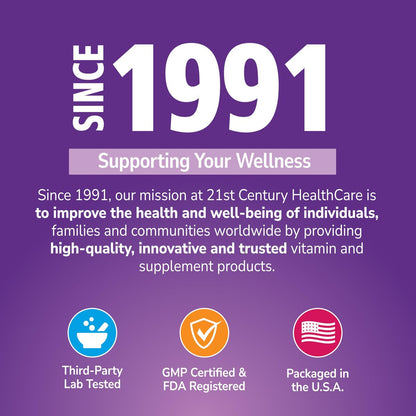 21st Century DHEA 25 mg Capsules (90 Count), Hormone Balance Dietary Supplements, DHEA Supplement for Women & Men Gluten-Free, Non-GMO, No Added Preservatives or Artificial Flavors