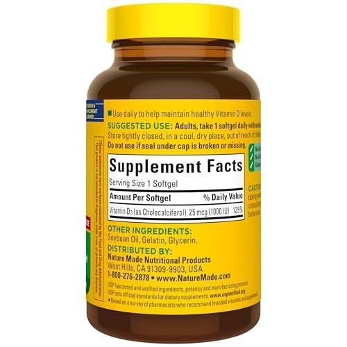 Nature Made Vitamin B12 Extra Strength 3000 mcg, B12 Vitamin Supplement for Energy Metabolism Support, 60 Softgels, 60 Day Supply - görsel 8