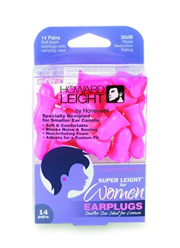 Howard Leight by Honeywell Super Leight for Women Disposable Pre-Shaped Small Earplugs, 14-Pairs (R-01757) - görsel 4