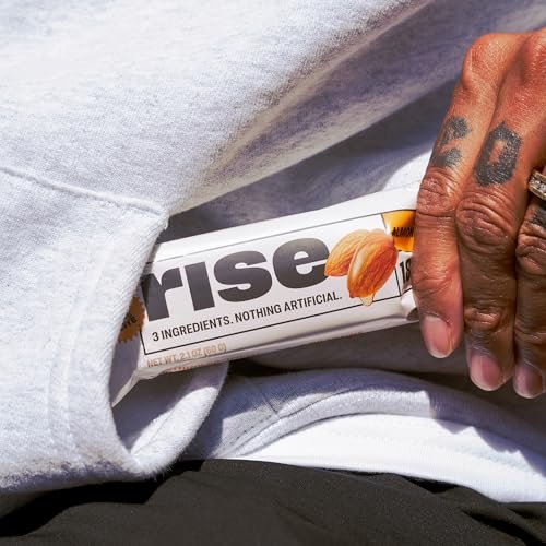 Rise Breakfast Whey Protein Bars Almond Honey, 18g Protein, 2.01 oz (12 Pack) - görsel 11