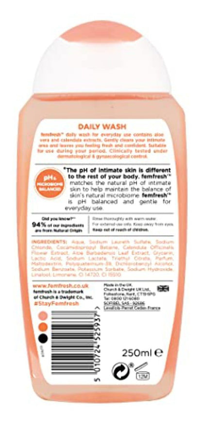 Femfresh Intimate Hygiene Daily Intimate Wash 250Ml