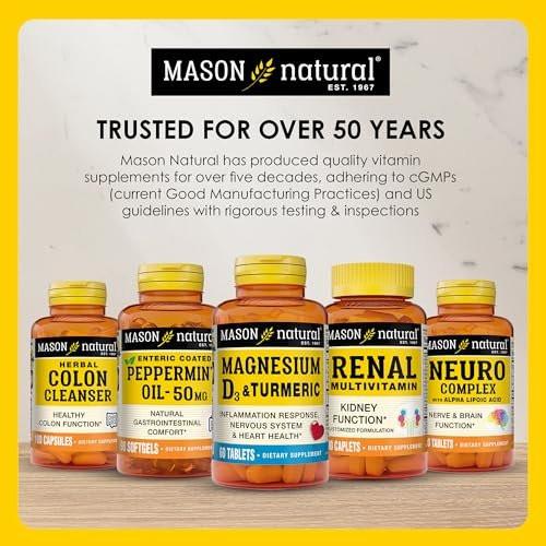 MASON NATURAL Glucosamine & Fish Oil Supplement with DHA & Omega 3 for Joint & Muscle Support, 1 Month Supply Softgel Pills - görsel 13