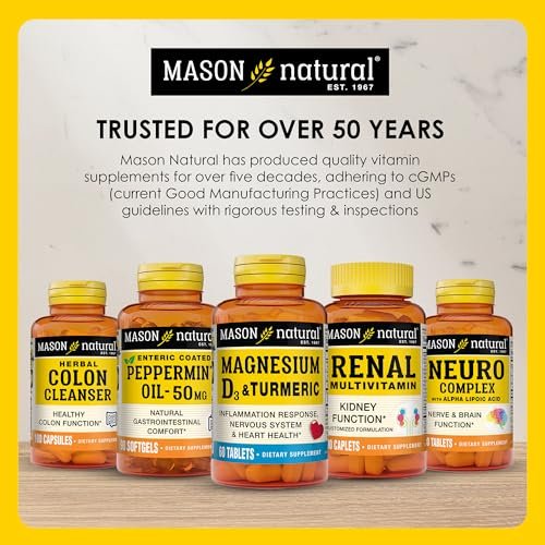 MASON NATURAL Ultra B-100 Complex, 100-Day Supply, for Normal Immune Support and Energy Metabolism - görsel 14
