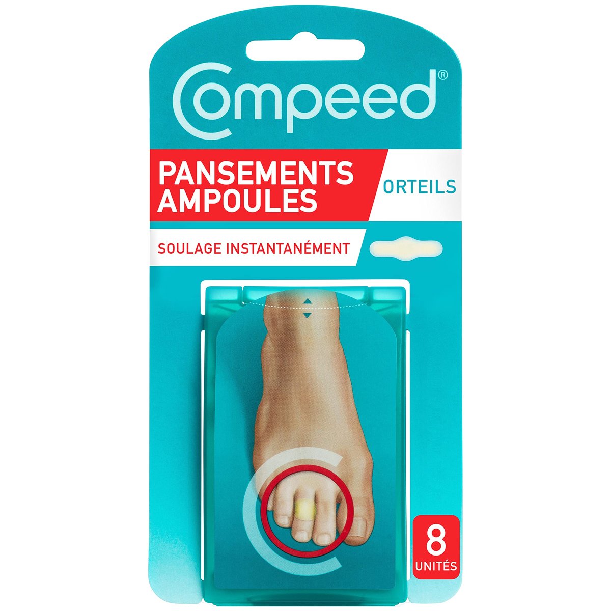 Compeed Toes Blisters Bandages x8 – Stay-Put Adhesive: Strong yet gentle adhesive ensures the bandage stays on – Image 3