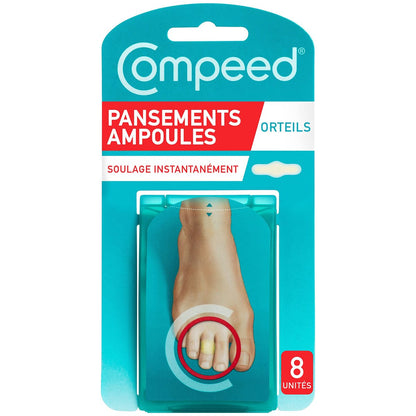 Compeed Toes Blisters Bandages x8 – Stay-Put Adhesive: Strong yet gentle adhesive ensures the bandage stays on – Image 3