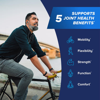 Osteo Bi-Flex Triple Strength Glucosamine Chondroitin Supplement with Vitamin D, Improve Joint Function, Support Bone Health, 120 Coated Tablets