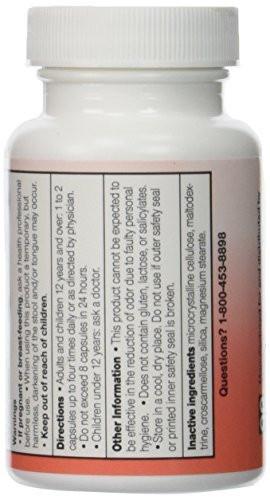 DEVROM® 200mg Capsules (Internal Deodorant) – Convenient Capsule Form: Easy-to-swallow capsules make daily use – Image 2