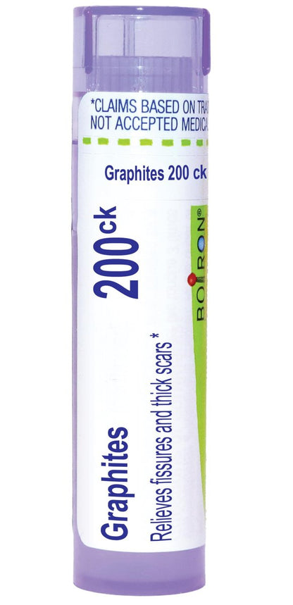 Boiron Graphites 200Ck Homeopathic Medicine for Fissures & Thick Scars – 80 Pellets