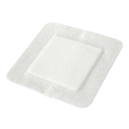 Medline Bordered Gauze, 4" x 4" Adhesive Island Wound Dressing, Sterile, 15 Count - görsel 6
