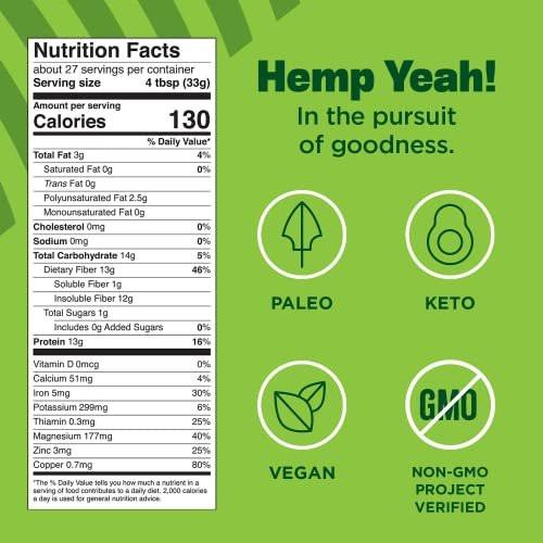 Manitoba Harvest Hemp Yeah Organic Max Fiber – Health enthusiasts looking for a plant-based protein source. – Image 7